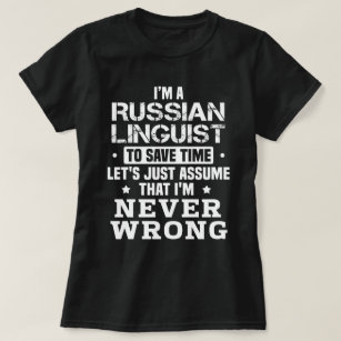Russian Linguist T-Shirt