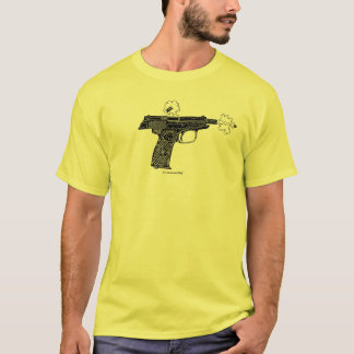 Russian Makarov pistol graphic art urban t-shirt