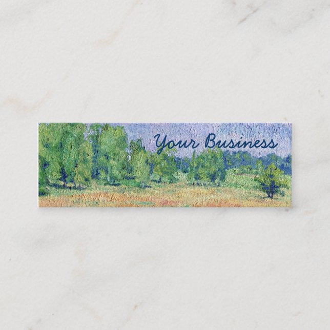 Russian Meadows Mini Business Card (Front)
