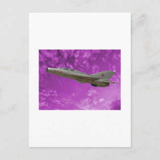 RUSSIAN MIG POSTCARD