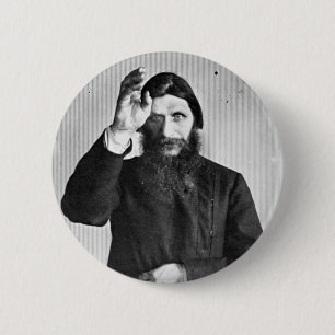 Russian Mystic Grigori Yefimovich Rasputin 6 Cm Round Badge
