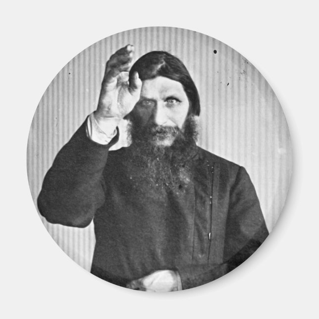 Russian Mystic Grigori Yefimovich Rasputin Magnet (Front)