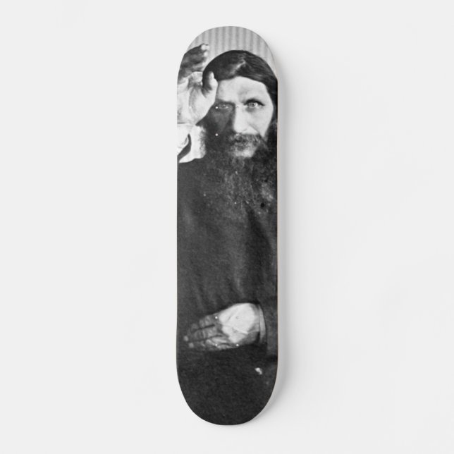 Russian Mystic Grigori Yefimovich Rasputin Skateboard (Front)