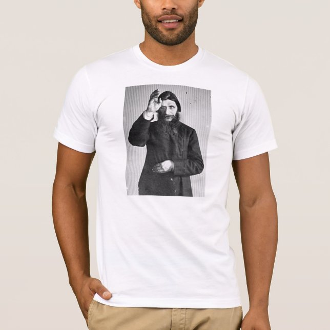 Russian Mystic Grigori Yefimovich Rasputin T-Shirt (Front)