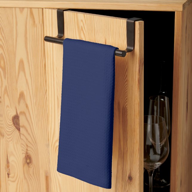 Russian Navy Blue Kitchen Towels (Thirds Fold)