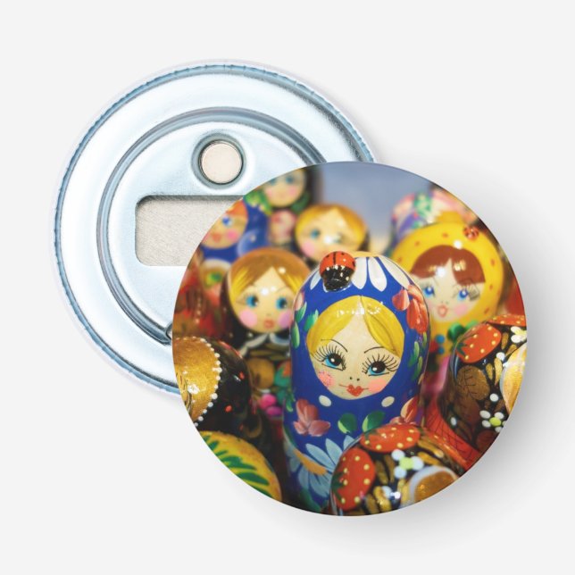 Russian Nesting Dolls Bottle Opener (Front)