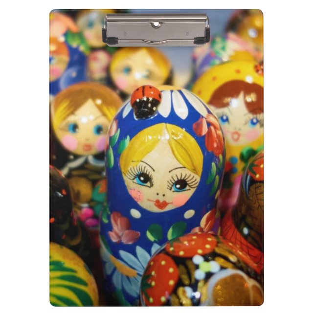 Russian Nesting Dolls Clipboard (Front)