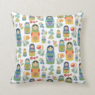 Russian Nesting Dolls Cushion
