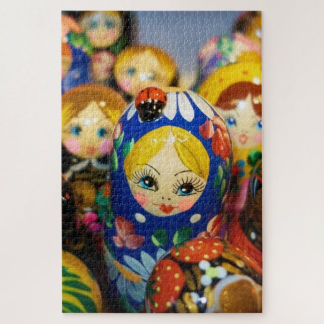 Russian Nesting Dolls Jigsaw Puzzle (Vertical)