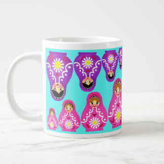 Russian Nesting Dolls Large Coffee Mug