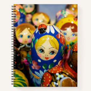 Russian Nesting Dolls Notebook