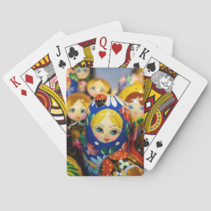 Russian Nesting Dolls Playing Cards
