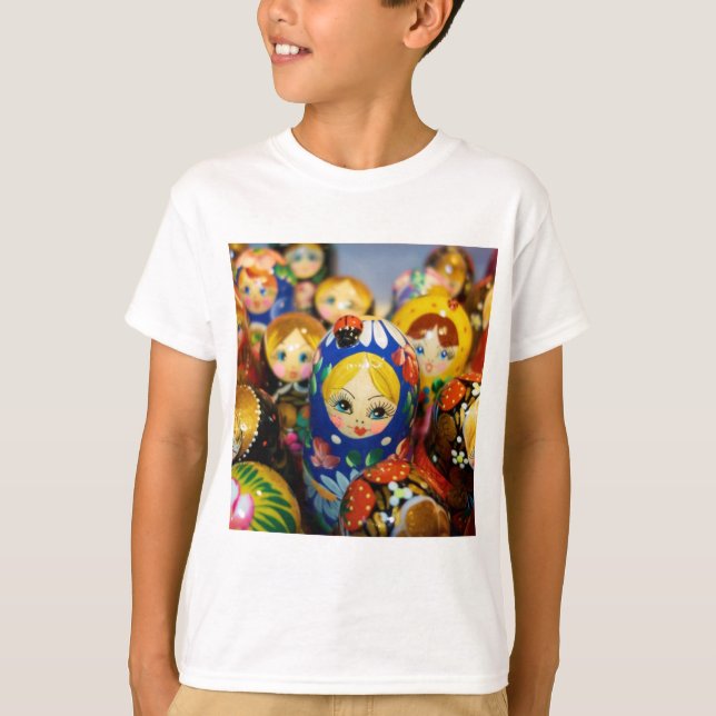 Russian Nesting Dolls T-Shirt (Front)