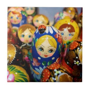 Russian Nesting Dolls Tile