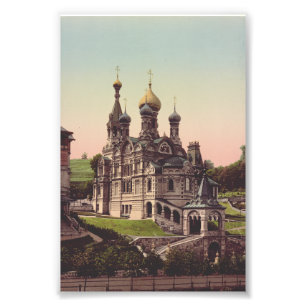 Russian Orthodox Church in Moscow Photo Print