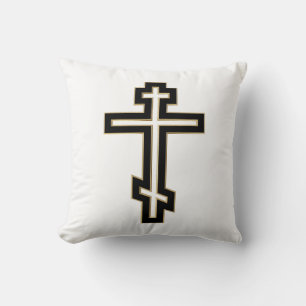 Russian orthodox cross cushion