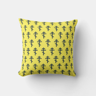 Russian Orthodox cross Cushion