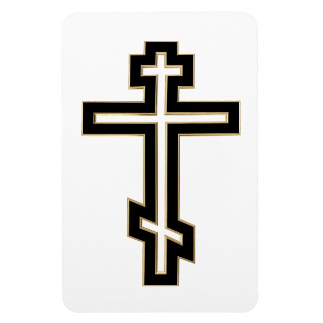 Russian orthodox cross magnet (Vertical)