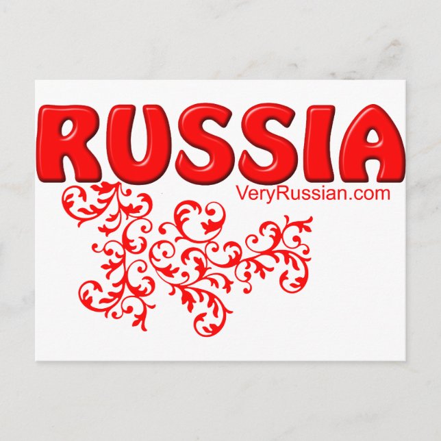 Russian Postcard (Front)