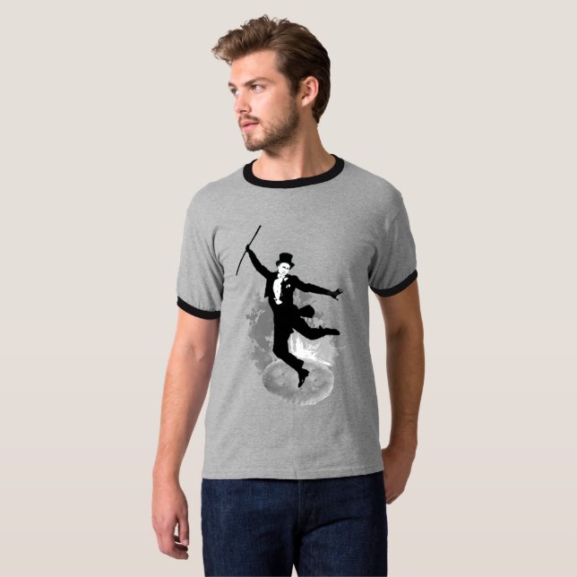 Russian Putin on the Ritz Political Tshirt (Front Full)