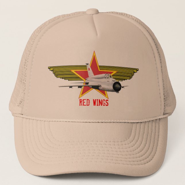 Russian Red Wings Mig 21 Hat (Front)