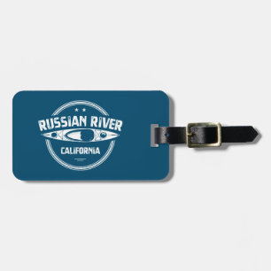 Russian River California Kayaking Luggage Tag