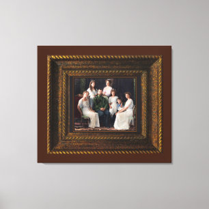 Russian Royal Martyrs Romanov  Canvas Print