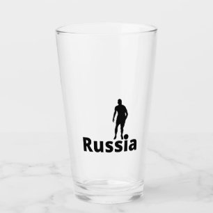 Russian soccer glass