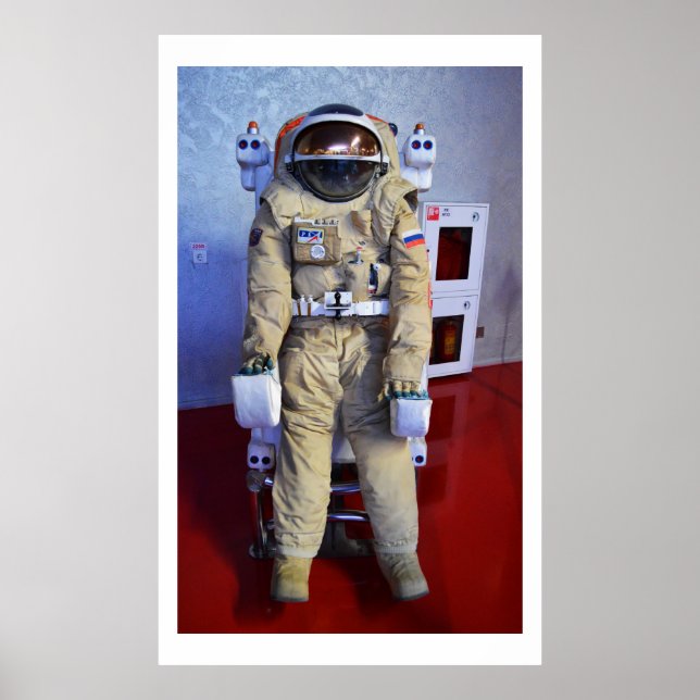 Russian space suit poster (Front)
