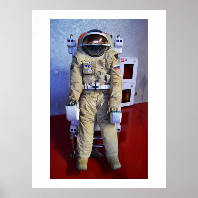 Russian space suit poster (Front)