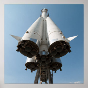 Russian spaceship Vostok Poster