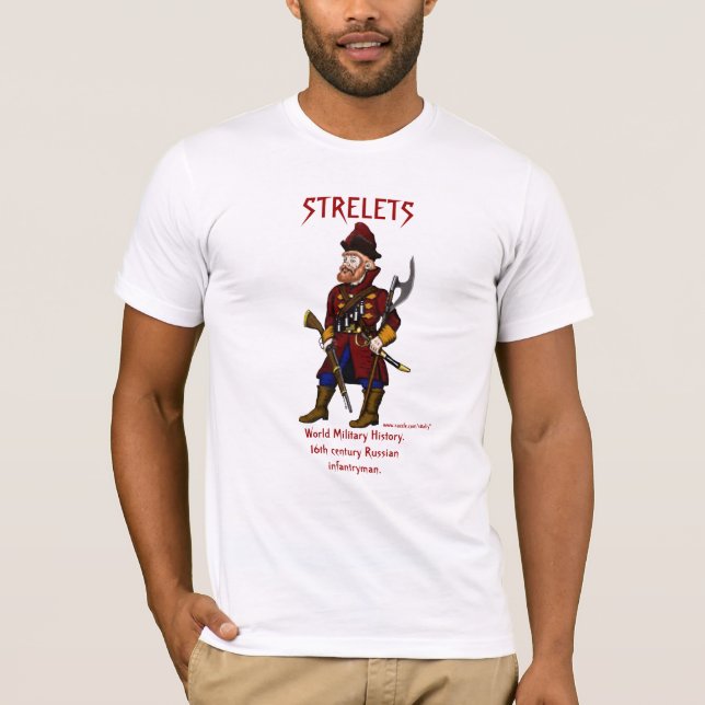 Russian strelets cool t-shirt design (Front)