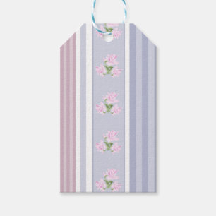 Russian, striped , patchwork gift tags