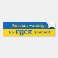 Russian Warship Go F Yourself Ukraine Support