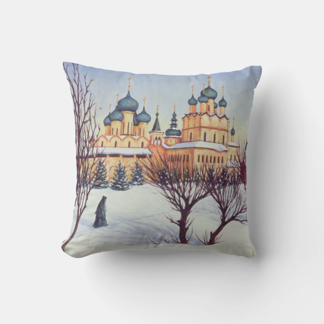 Russian Winter 2004 Cushion (Front)