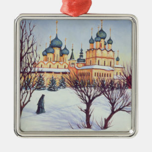 Russian Winter 2004 Metal Tree Decoration