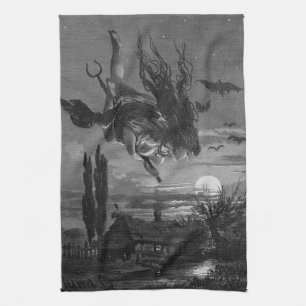 Russian Witch: Picturesque Russia Kitchen Towel