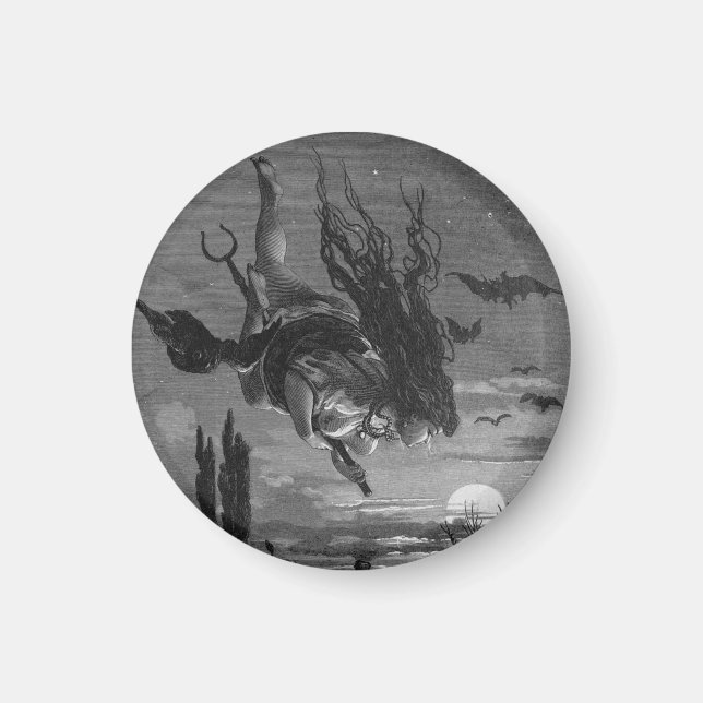 Russian Witch: Picturesque Russia Magnet (Front)