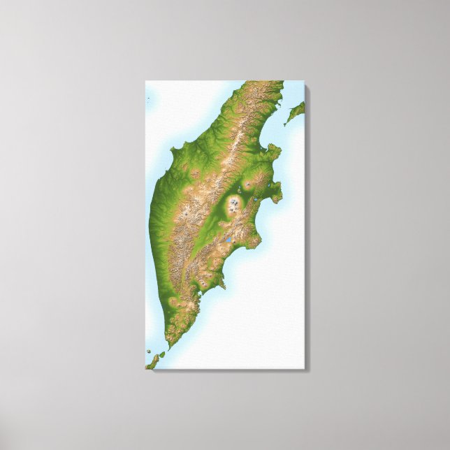 Russia's Kamchatka Peninsula Canvas Print (Front)