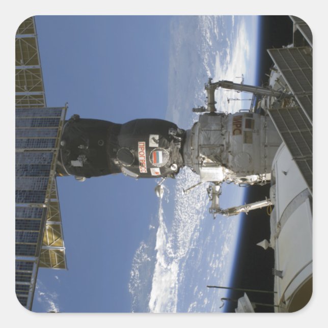 Russia's Progress 35P Square Sticker (Front)