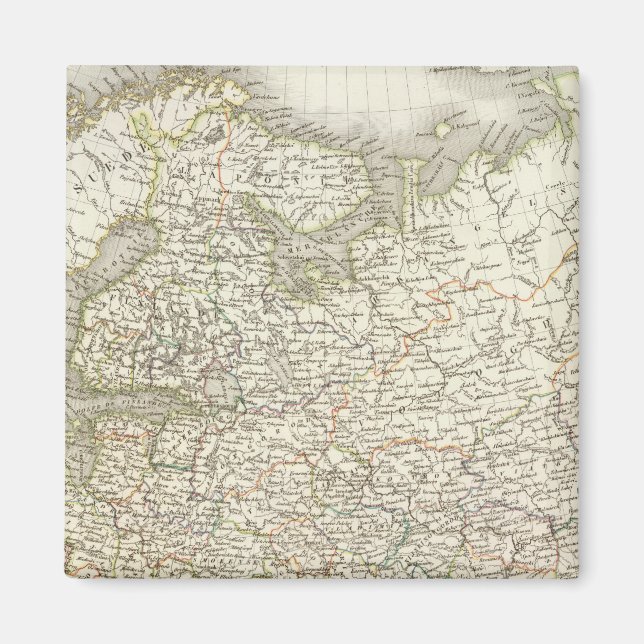 Russie d'Europe - Russia and Europe Magnet (Front)