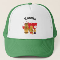 Russland - Russia Babuschka - Matrjoschka Cap