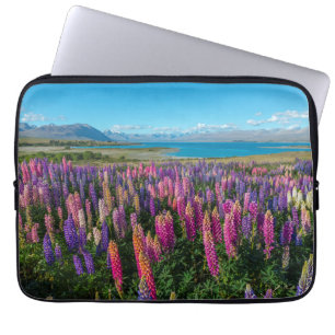 Russle Lupines at Lake Tekapo   New Zealand Laptop Sleeve