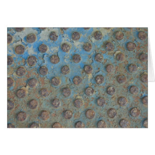Rust and Blue Paint
