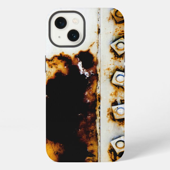 Rust Art - Cool Fun Unique iPhone Case (Back)