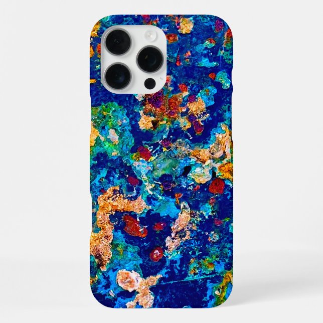 Rust Art Cool Fun Unique  iPhone Case (Back)