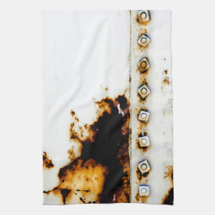 Rust Art - Cool Fun Unique Tea Towel