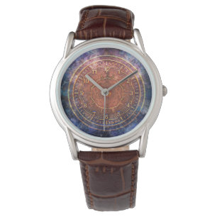 Rust & Blue Steampunk Watch
