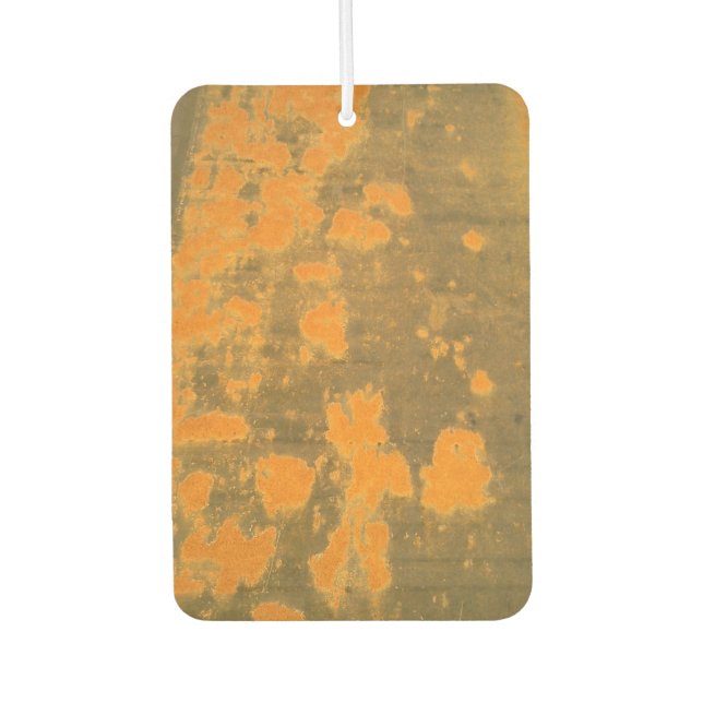 Rust Car Air Freshener (Front)