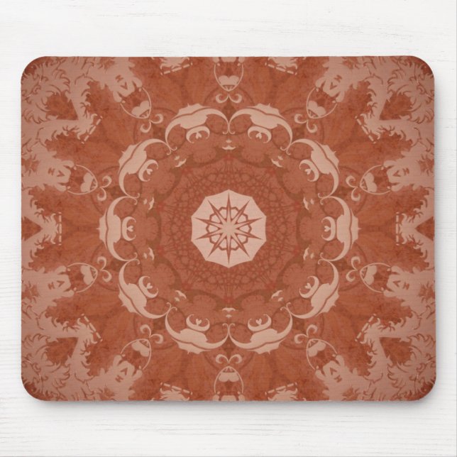 Rust Colour Mousepad (Front)